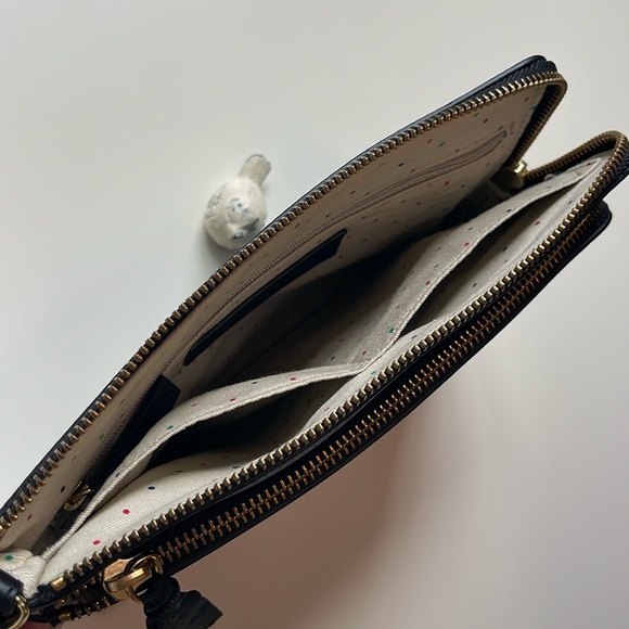Talbots Commute Leather Wristlet
